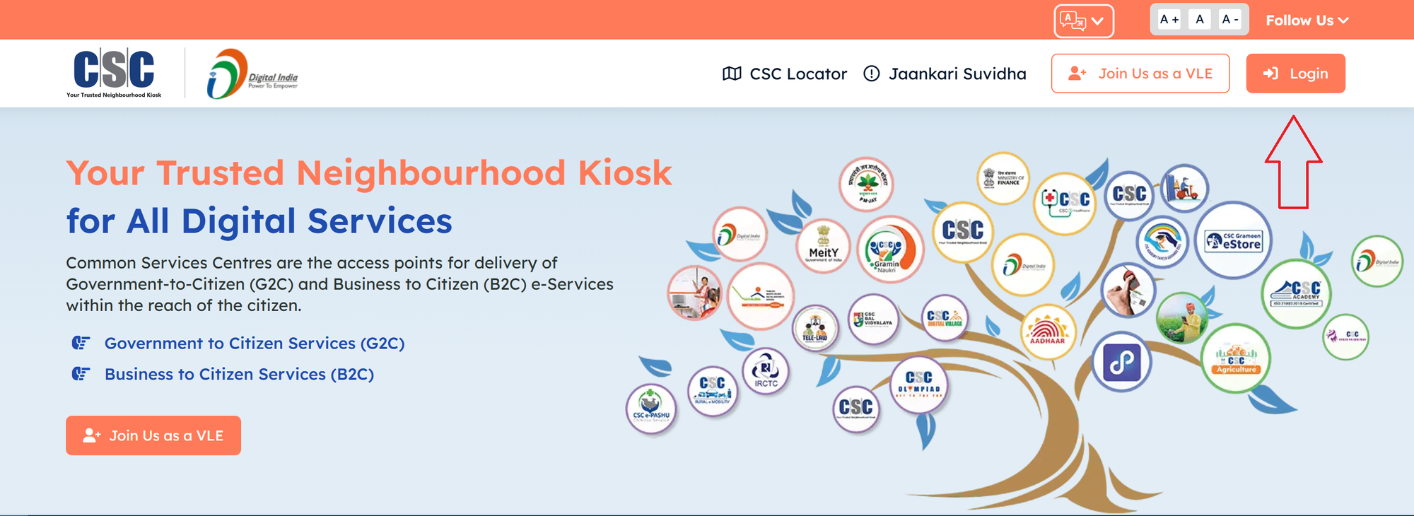 CSC Login