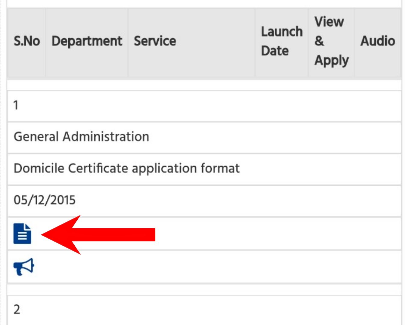 Domicile Certificate MP